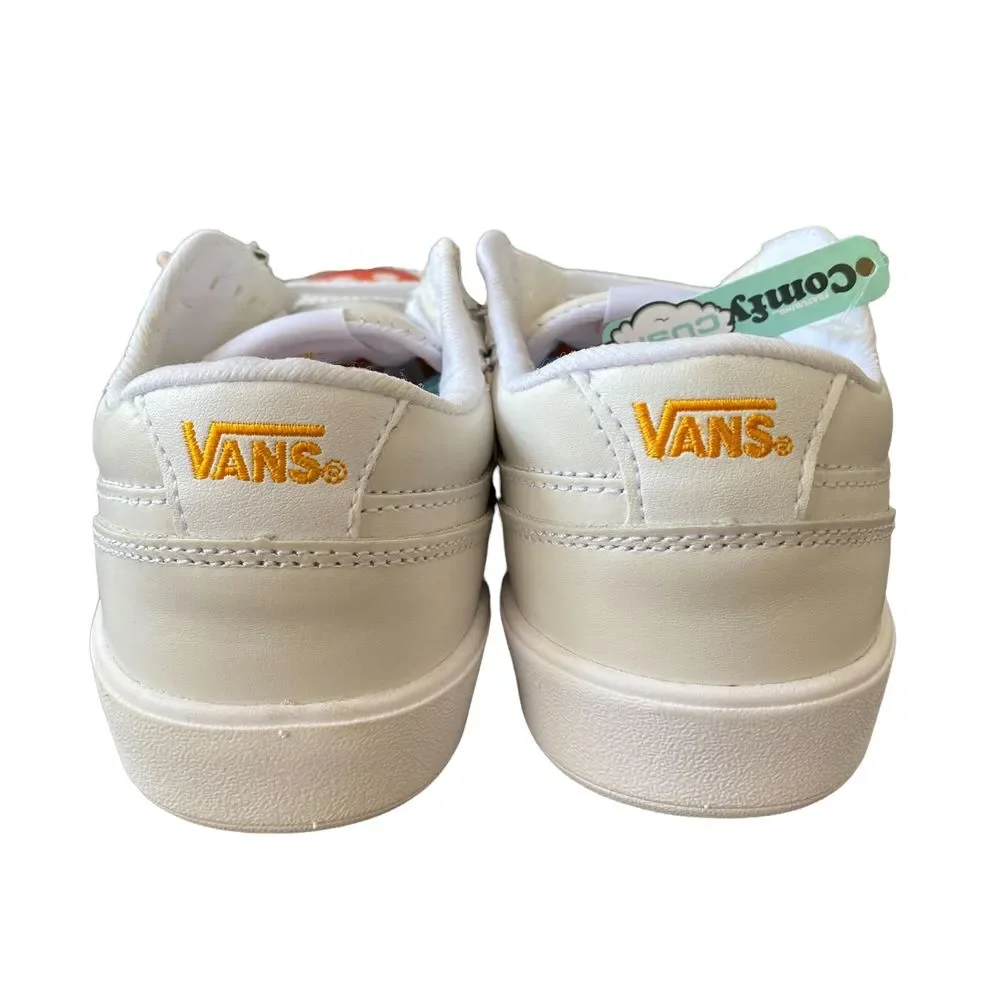 Vans White Flame Lenticular Lowland CC‎ Lace Up Unisex Sneaker Shoes Size W5.5